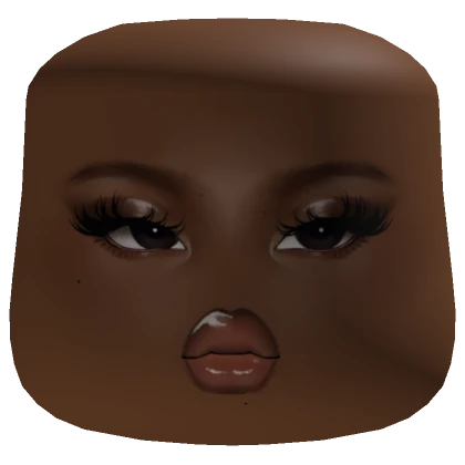 Baddie Y2k Makeup Cheeks Head Brown Skin Tone