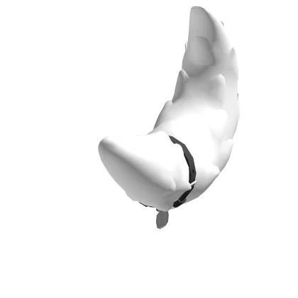 Tail with Collar (Small White)