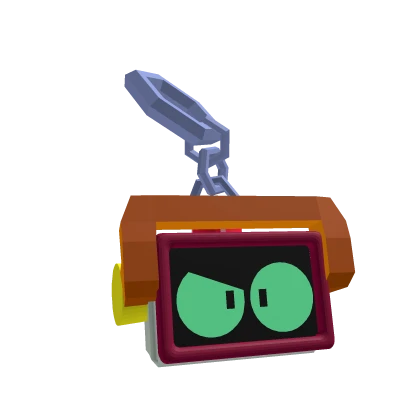 Brawl RT Stars Robot Keychain