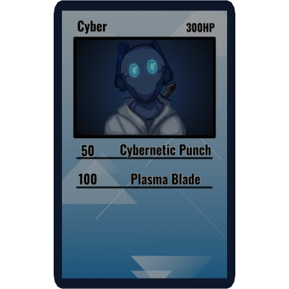 Cyber's Trading Card 