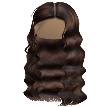 ʚ long wavy hair brown