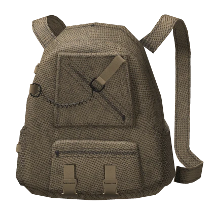 Trendy Gothic Explorer Backpack w Chains