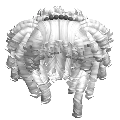 Royal Daughter's lusheous cottage curls (White)