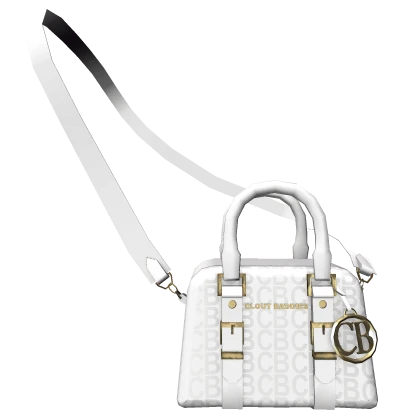CB Luxury Crossbody In White