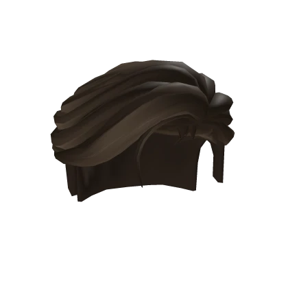 Side Brushed Hair Brown