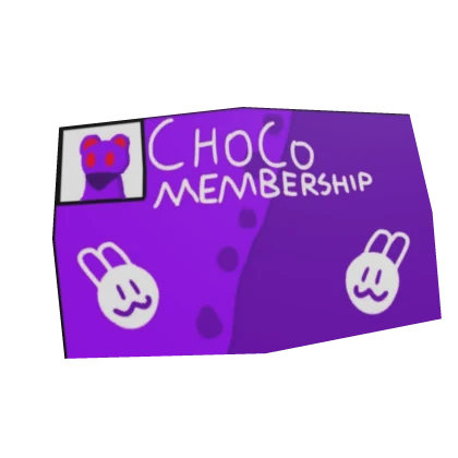 chocoexistsyk - Membership Card