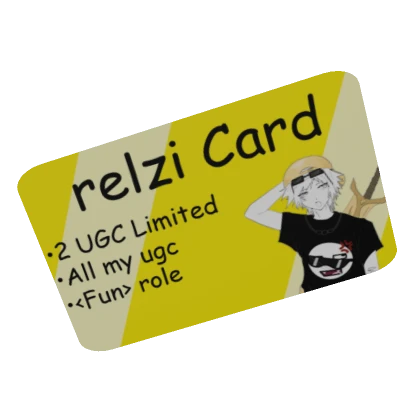 relzi Card