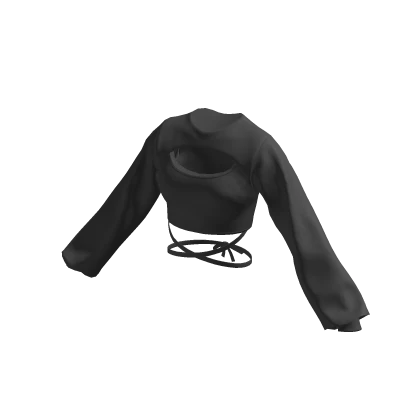 Grey Bandage Crop Top