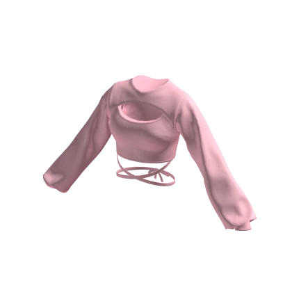 Pink Bandage Crop Top