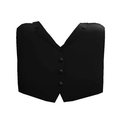 Black Suit Vest 1.0