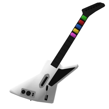 Guitar Warrior: White