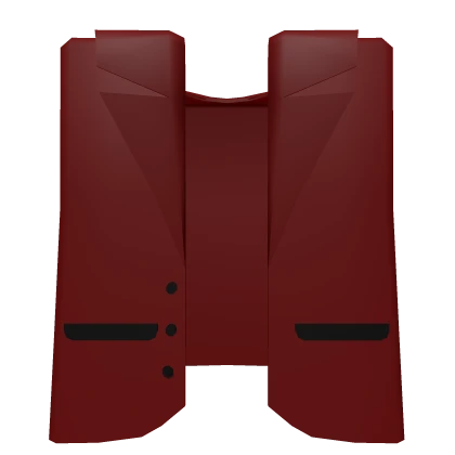 (1.0) Red Coat / Vest