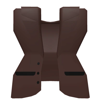 (1.0) Girl Brown Coat / Vest