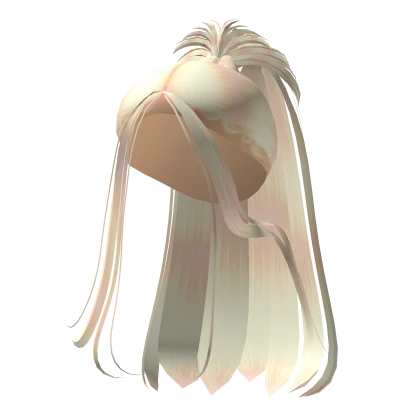 Y2K Spiky Elegant With Ponytail Hair on (blonde)