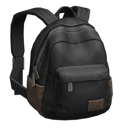 (3.0) Generic Black Backpack