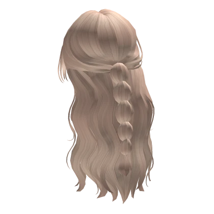 Layered Wavy Braid in Blonde