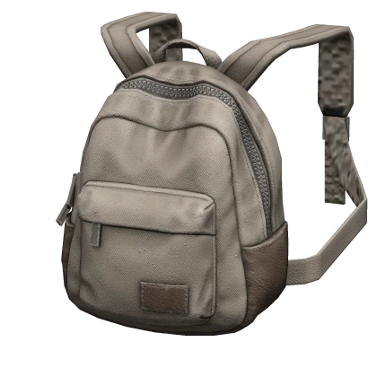 (1.0) Generic Beige Backpack