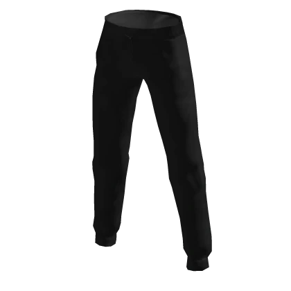 ⭐ Casual Plain Black Pants for boys alt