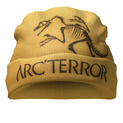 🐝Yellow Y2K Gorpcore Hiking Arc'terror Beanie🐝