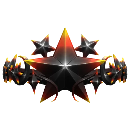 Fiery Aurora Star Crown