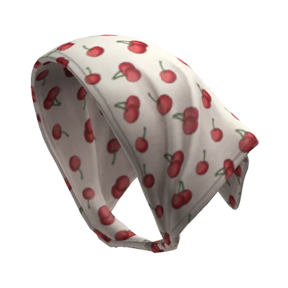 Basic Red Cherry Bandana