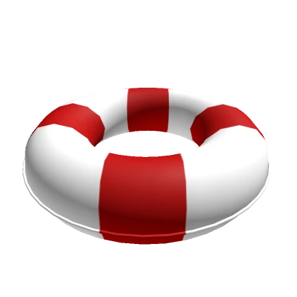 white lifeguard floatie