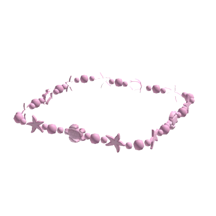 Beach Anklet In Pink