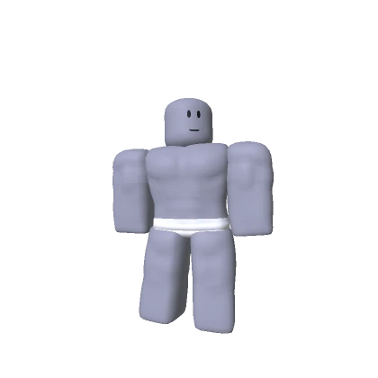 R15 Buff Blocky Man [2D Clothing]