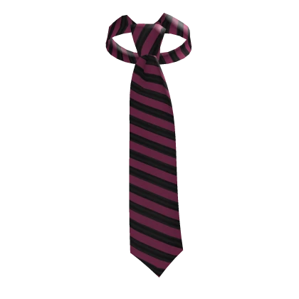 Black and pink striped tie (1.0)