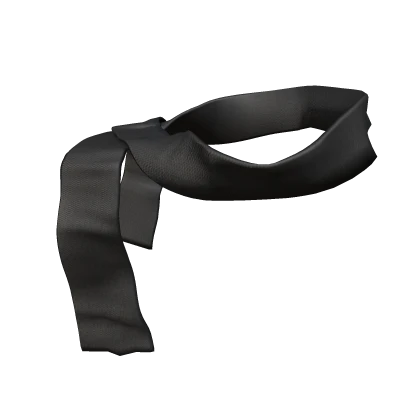 scarf realistic black (loose)