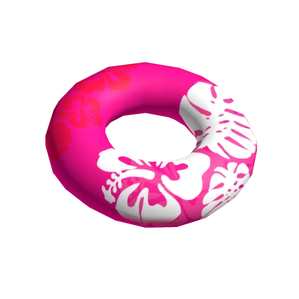 Hibiscus Floaty In Hot Pink