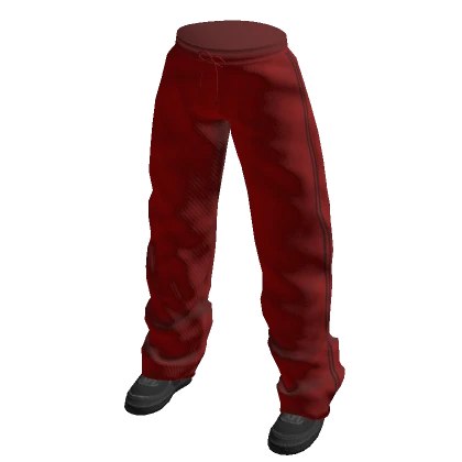 Red Track Pants