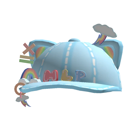 Kawaii My Little Pony Rainbow Dash Cap