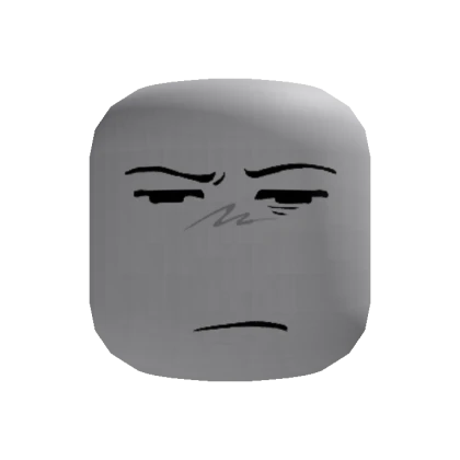 Unimpressed annoyed grumpy face [Recolorable]