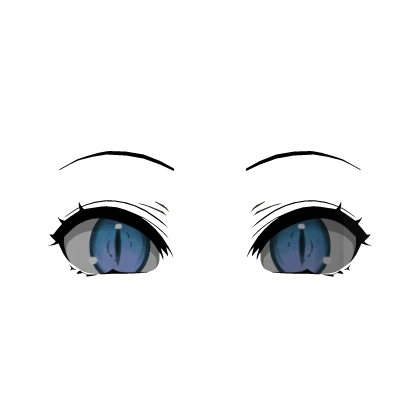 Solar Spirit Eyes Blue (Face Accessory 3D)