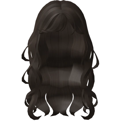 ♡ BANGS: Mermaid Waves Dark Brown