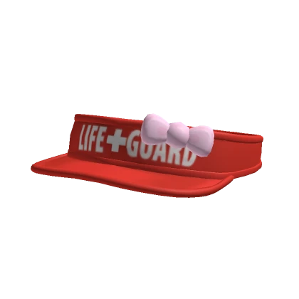 Cute Kawaii Life Guard Viser Without Ruffles