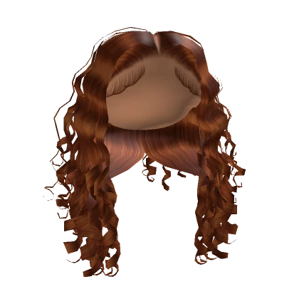 Curly Middle Part [Ginger]