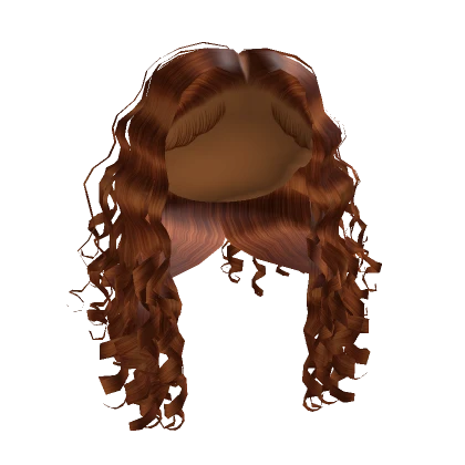 Curly Middle Part [Ginger]