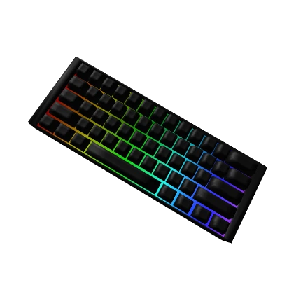 Black RGB Keyboard