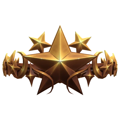 Golden Aurora Star Crown