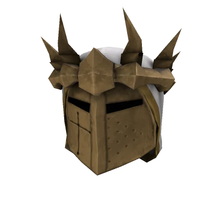 Gold Crusader's Helmet