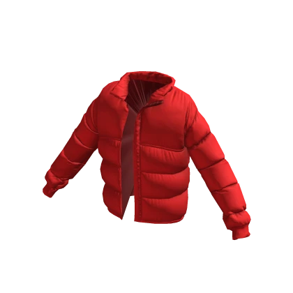Puffer jacket - Red