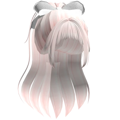 Voluminous Princess High Ponytail (Light Pink)