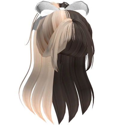 Voluminous Princess High Ponytail (Blonde & Brown)