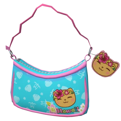 Tropical Summer Cat Hand Bag 1.0