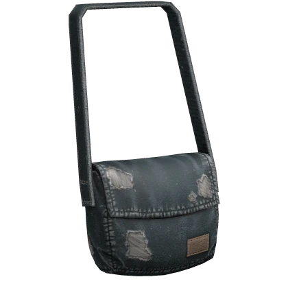 (1.0) Old Dark Denim Bag