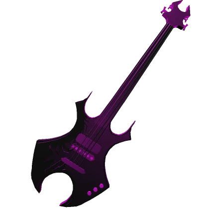 Oblivion Purple Guitar