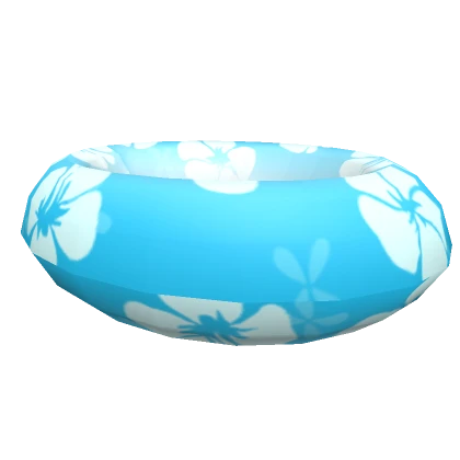 Blue Gyaru Hibiscus Floatie ⋆˚🐚🥥 3.0