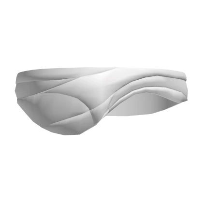 Gojo White Lifted Blindfold Wraps